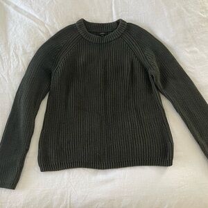 Quince cotton fisherman sweater